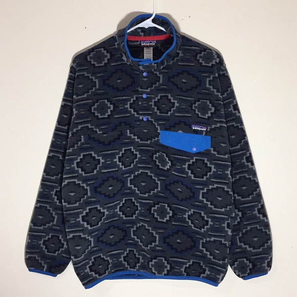 Patagonia Synchilla Patterned Fleece Jacket